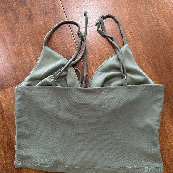 Blush BJ Crop Top - Mint Green size small - Picture 5 of 8
